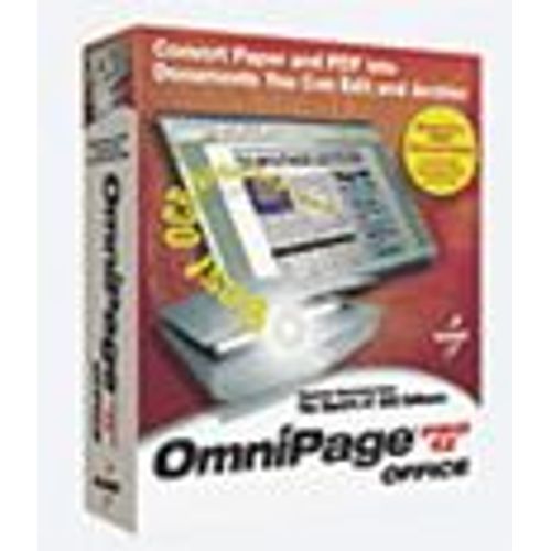 Scansoft Omnipage Pro Office - (V. 12) - Version Boîte - 1 Utilisateur - Cd - Win - Français)