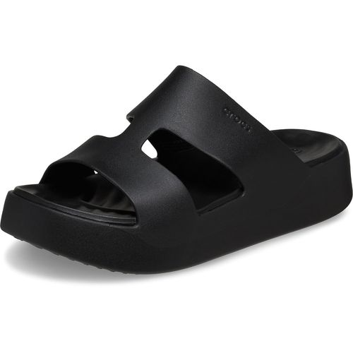 Crocs - Women's Getaway Platform H-Strap - Sandales Taille 7, Noir