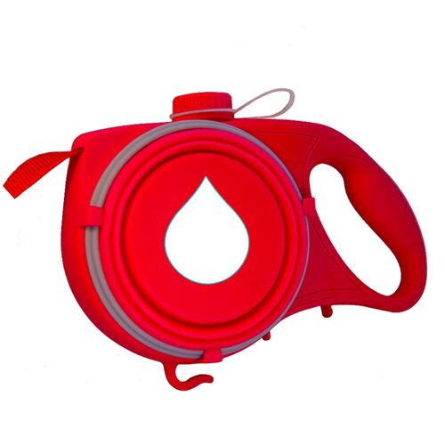 Laisse Multi-Usages Avec Sac À Déchets Pour Animaux De Compagnie, Crochet Et Distributeur, Grands Et Moyens Chiens Et Petits Chiots