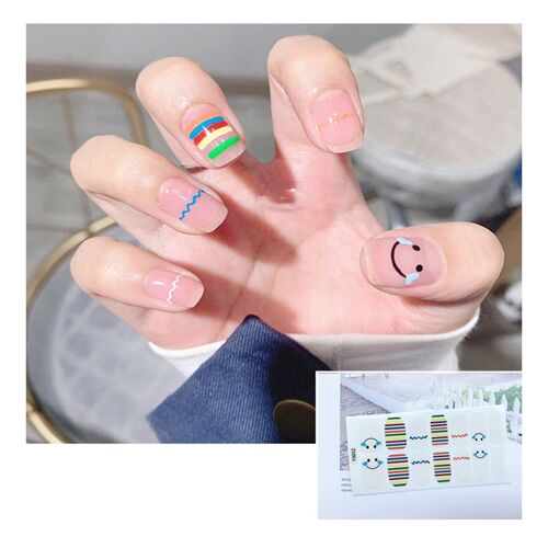 Décalcomanies Imperméables Pour Ongles, Conception De Manucure, Appliques Exquises, Accessoires De Manucure, Décoration De La Main, Mariage, Rendez-Vous 