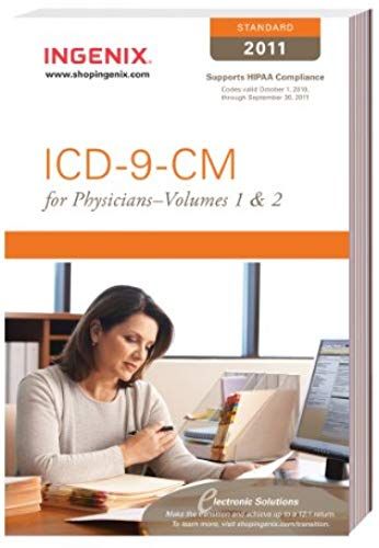 Icd 9 Cm Standard For Phy-2011