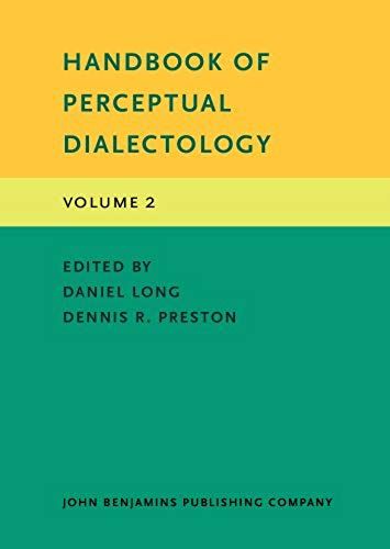 Handbook Of Perceptual Dialectology