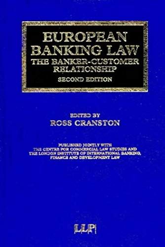 European Banking Law: The Banker-Customer Relationship