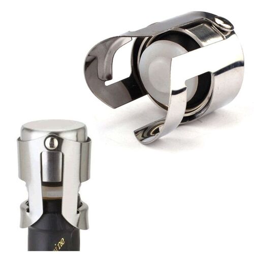 Bouchons De Bouteilles De Champagne En Acier Inoxydable, 1 Pièce, Portable, Pour Bar, Bouchon De Vin