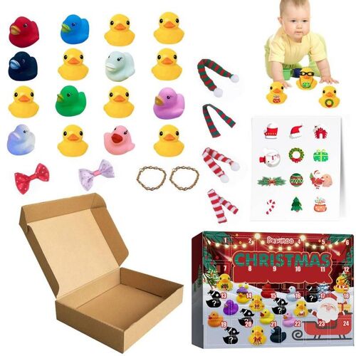 Calendrier de l'avent de noël pour enfant, 24 pièces, jouets, cadeaux pour adultes