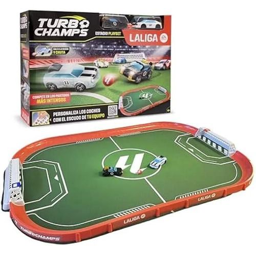 Turbo Champs LaLiga Stadio, avec 2 voitures exclusives, la passion pour le football se confond avec l'émotion des voitures, joue