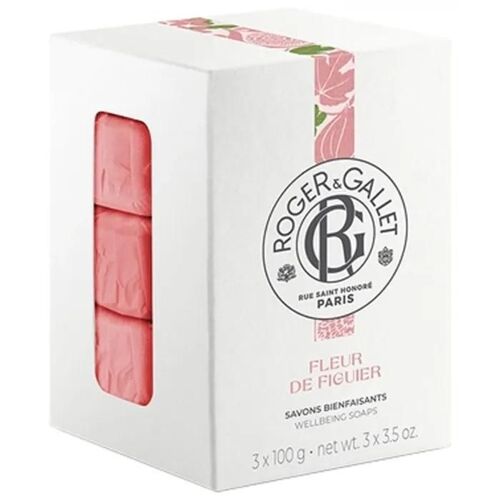 Roger & Gallet Fleur De Figuier Coffret 3 Savons Bienfaisants De 100 G 