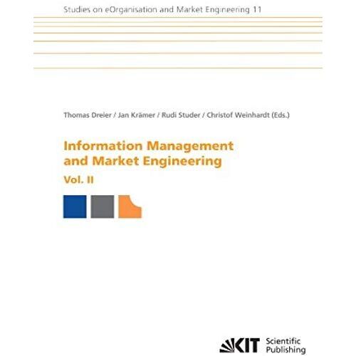 Information Management And Market Engineering. Vol. Ii