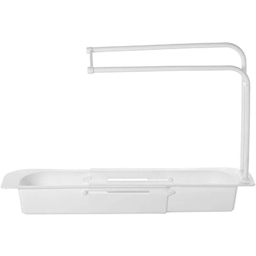 Évier Télescopique Égouttoir De Cuisine, Panier De Rangement, Porte-Robinet, Support De Salle De Bain Réglable, Accessoire De Cuisine