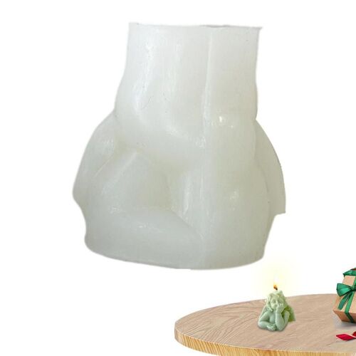 Moule De Fabrication De Bougies En Silicone, En Forme D'ange, 3d, Pour Cire Parfumée, Pour Aromathérapie
