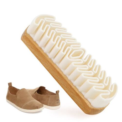 Brosse à récurer en daim NuSO k, nettoyeur de chaussures, bottes, sacs, matériau, livres, 1 pièce