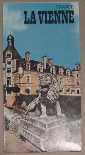 Dépliant Carte France Département De La Vienne 52/42 Cm
