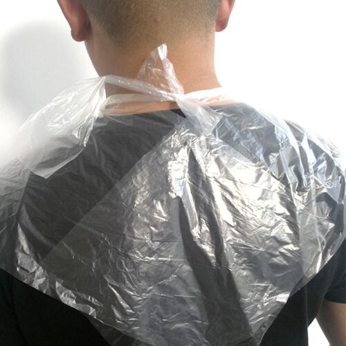 Capes Jetables Pour Salon De Coiffure, 200 Pièces, Pour Salon De Coiffure, Pour Salon De Coiffure, Imperméables, Transparentes, Colorées 
