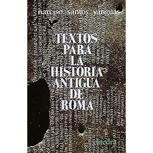 Textos Para La Historia Antigua De Roma