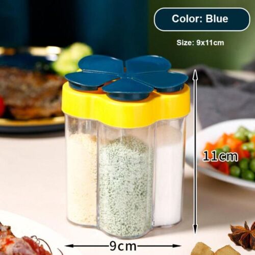 Pot À Épices Transparent, Bouteille D'assaisonnement Belle, Récipient De Stockage De Cruet De Condiments De Cuisine, Sel, Sucre, Boîte D'assaisonnement T1