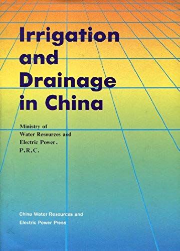 Irrigation And Drainage In China