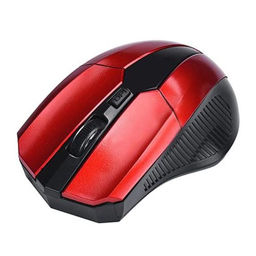 Souris optique sans fil, 2.4GHz, 4 touches, récepteur USB, pour ordinateur portable, tablette, gaming