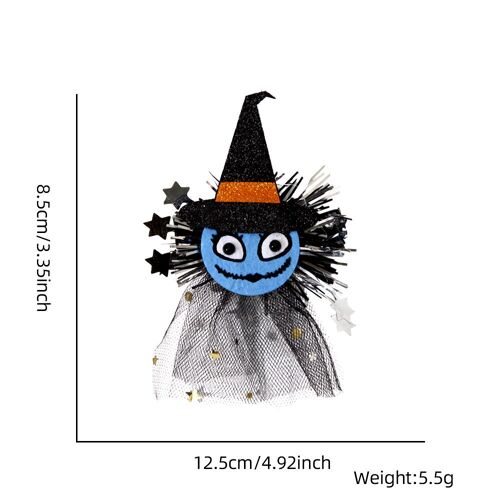 Épingle À Cheveux D'halloween Pour Enfants Et Adultes, Décoration De Ix, Fantôme, Citrouille Araignée, Réinitialisation De Bord En Maille, Cadeau Pour Fille