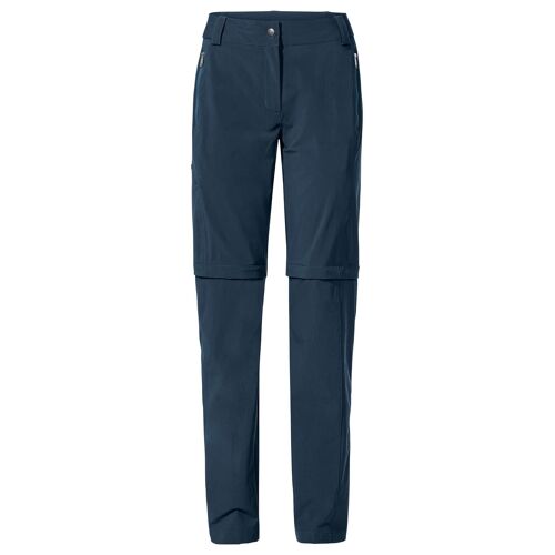 Vaude - Women's Farley Stretch Zip Off T-Zip Pants Ii - Pantalon De Trekking Taille 42 - Regular, Bleu