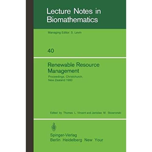 Renewable Resource Management
