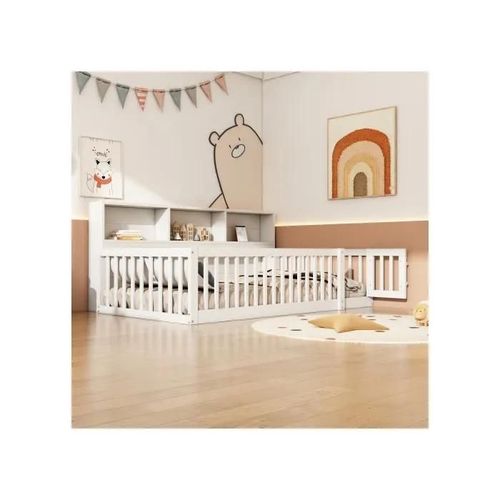 Daybett, Lit De Jour, 90*200 Cm, Canapé-Lit, (Sans Matelas), Sommier, Pin, Blanc