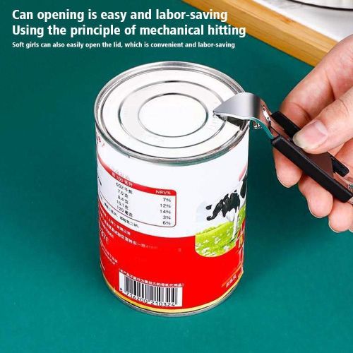 Ouvre-Boîte À Aimant Manuel En Acier Inoxydable, Décapsuleur Pour Bière, Vin, Bocal De Cuisine, Boisson De Bar, U6v2