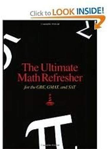 The Ultimate Math Refresher For The Gre