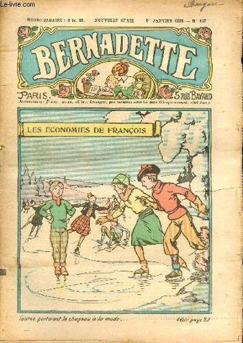 Bernadette - Année 1933 - Du 1er Janvier Au 24 Décembre 1933 - N°157 À 205 + 207 Et 208 - 51 Numéros (Incomplet)