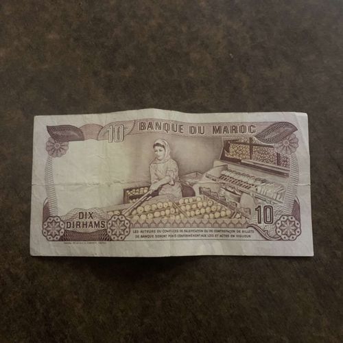 10 Dirhams Maroc 1970
