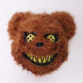 Masque D'horreur Pour Halloween, Lapin, Ours Sanglant En Peluche, Effrayant, Costume De Bal De Danse, Accessoires