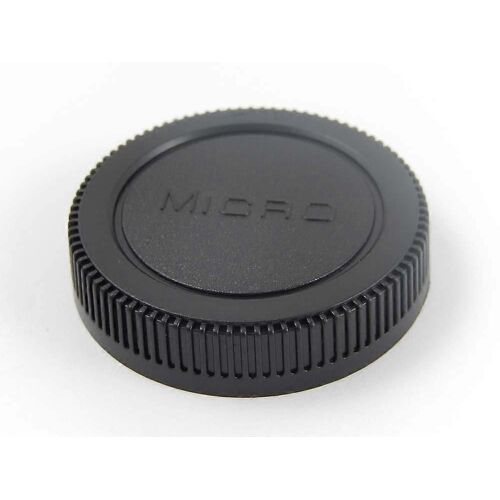 Capuchon arrière d'objectif vhbw compatible avec l'appareil photo Olympus Pen E-PL5, E-PL2, E-P2, E-P3, E-PL1, E-PM1, E-PL3, E-PM2 - Plastique Noir
