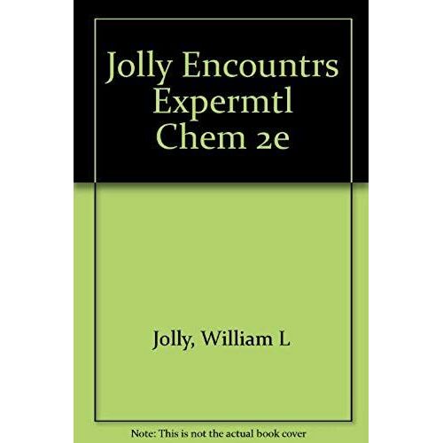 Encounters In Experimental Chemistry