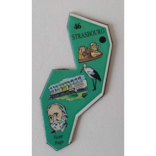 Magnet Père Dodu Le Gaulois Régions D'europe - 46 Strasbourg