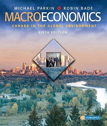 Macroeconomics "Canada In The Global Environment" Sixth Edition