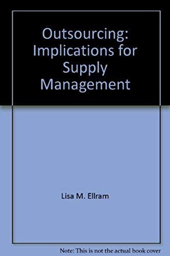 Outsourcing: Implications For Supply Management