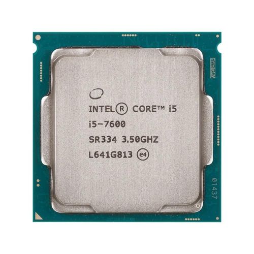Intel Core i5 7600 3.5GHz 4 coeurs 4 filetages 14nm LGA 1151 65W