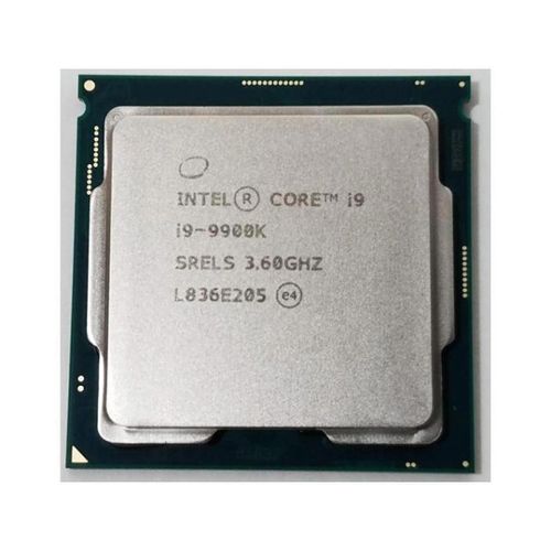 Intel Core i9 9900K 3.6GHz 8 coeurs 16 filetages 14nm LGA 1151 95W