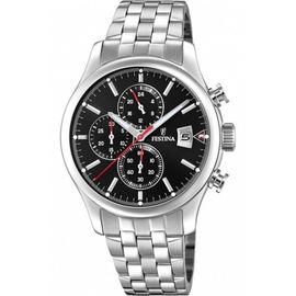 Festina Timeless Montre Homme Chrono Acier F20374/3
