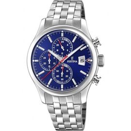 Festina Timeless Montre Homme Chrono Acier F20374/2