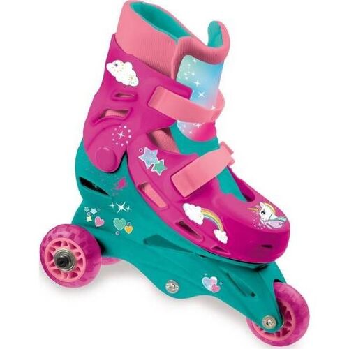 Patins En Ligne - 3 Roues Évolutifs 2 En 1 En Licorne