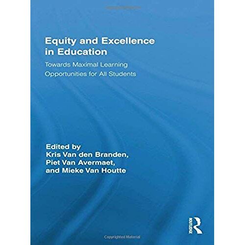 Equity And Excellence In Education
