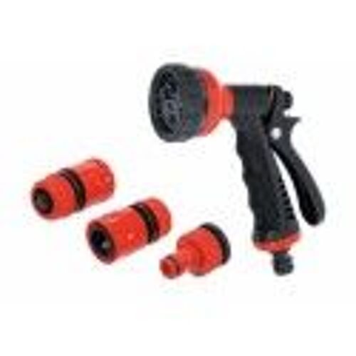 Pistolet arrosage multifonctionnel avec raccord nez de robinet BGS