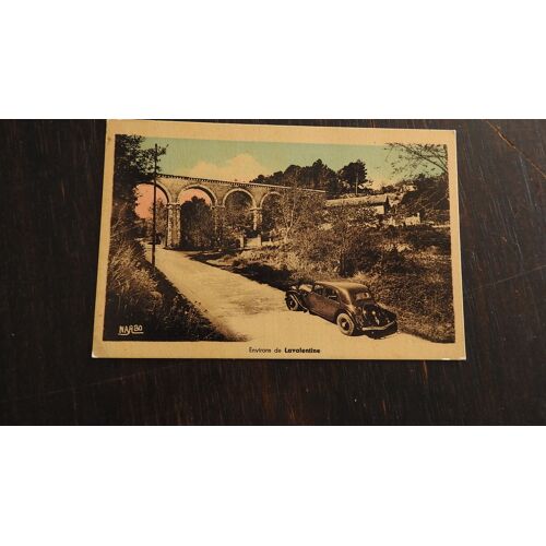 Carte Postale Neuve De Lavalentine / Voiture Tacot / Pont-Aqueduc