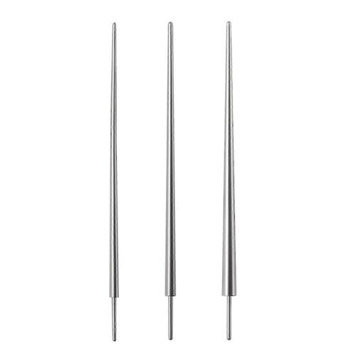 3 Pcs Piercing Insertion Broches Lisse Indolore Réutilisable Haute Résistance Rouille Corps Piercing Stainle