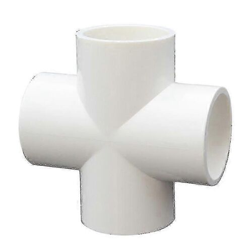 10 pièces Pvc 4 Way Cross pour la construction de meubles à cadre de serre robuste Connecteurs de meubles 20mm