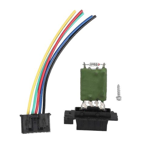 Résistance De Ventilateur De Ventilateur De Ventilateur De Moteur De Chauffage Avec Faisceau De Prise De Réparation De Câblage Pour Opel Corsa 13248240 77364061
