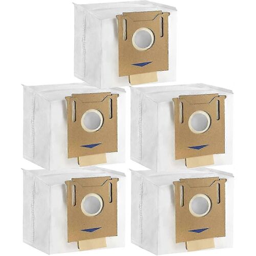 5 sacs à poussière Pack pour Ecovacs Deebot Ozmo T8, T8 Aivi, T8+ T8 Aivi+, T8max, N8 Pro Plus/n8 Pro, N8+ Plus, N8 Pro+, T9 Aivi T9 Pro T9 Max Dx93, Ddx96, F