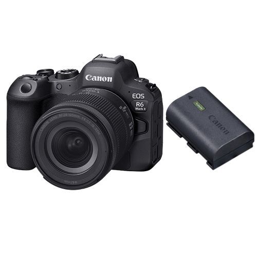 Kit Canon EOS R6 II RF 24-105 mm IS STM + batterie LP-E6NH