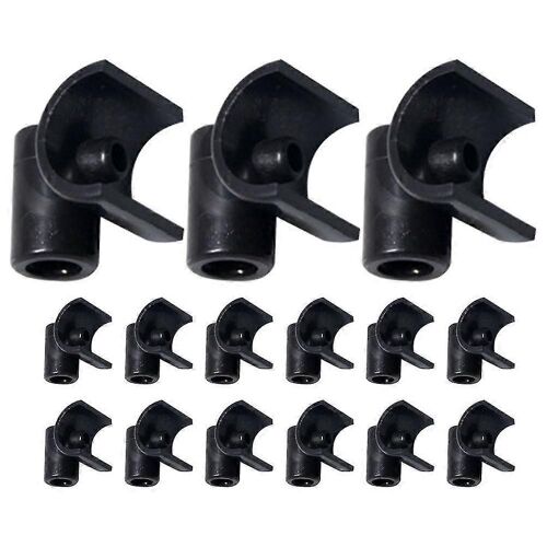 15pcs Poulet Abreuvoir Tee Tuyaux D'eau Volaille Abreuvoir En Plastique T-Shirts Poulet Eau Abreuvoir Pièces