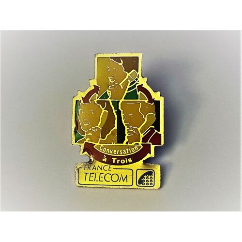 Pins France Telecom Conversation A Trois